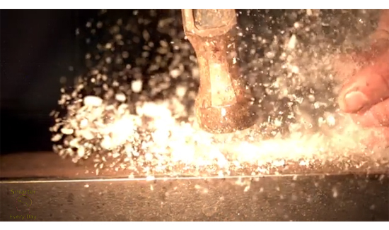Exploding Glass Experiment